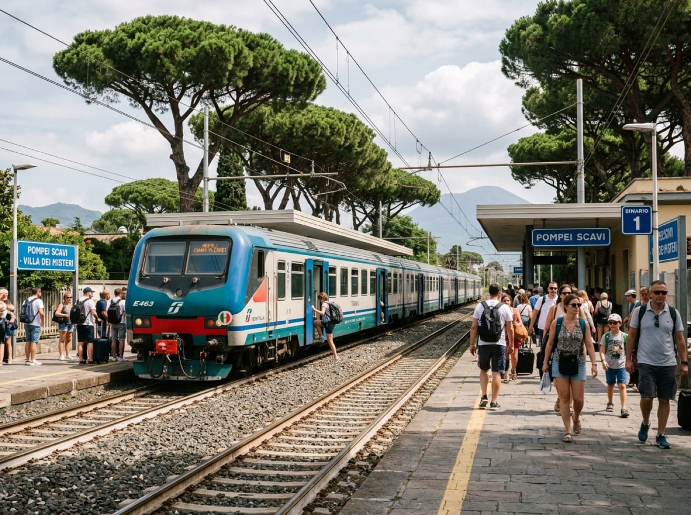 Naples to Pompeii by Train: the Pompei Scavi Circumvesuviana Guide (2026)