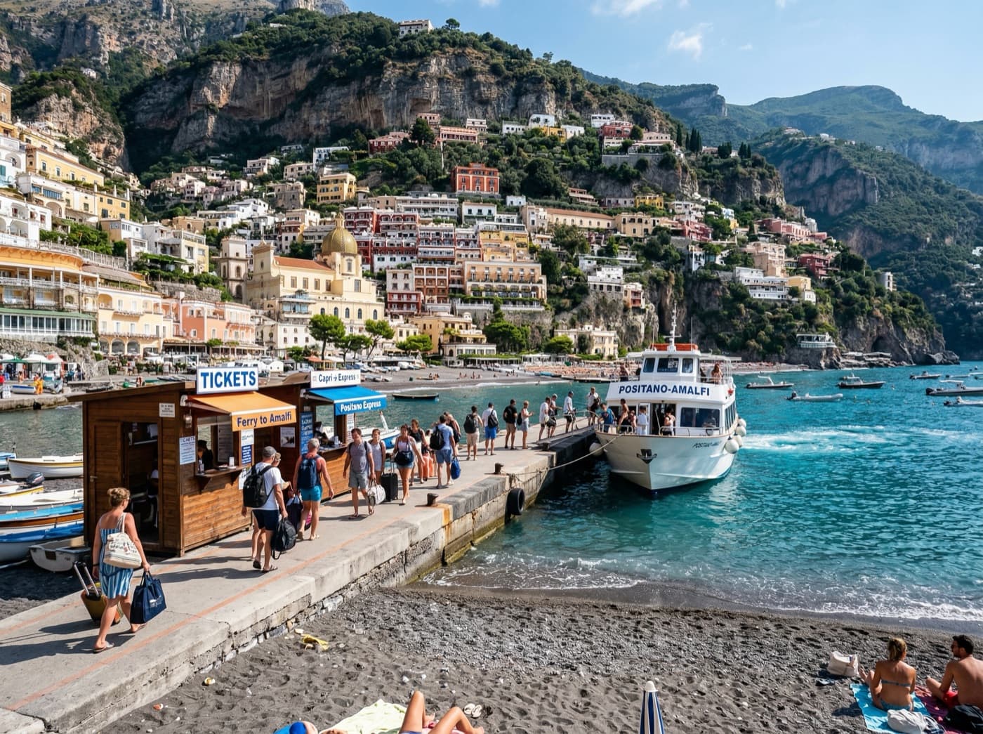 Flughafen Neapel – Positano