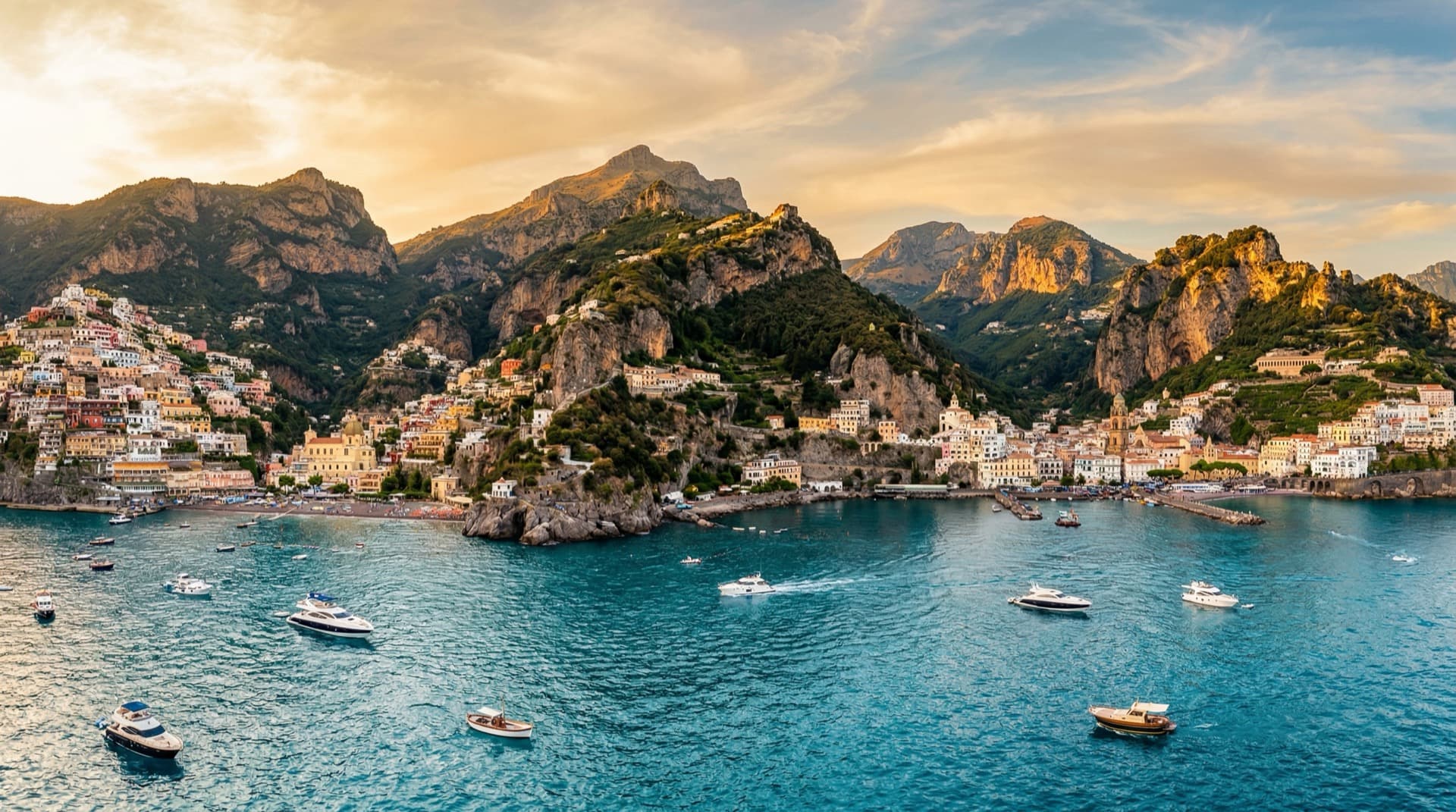 Positano oder Amalfi 2026: 100 € pro Nacht Unterschied