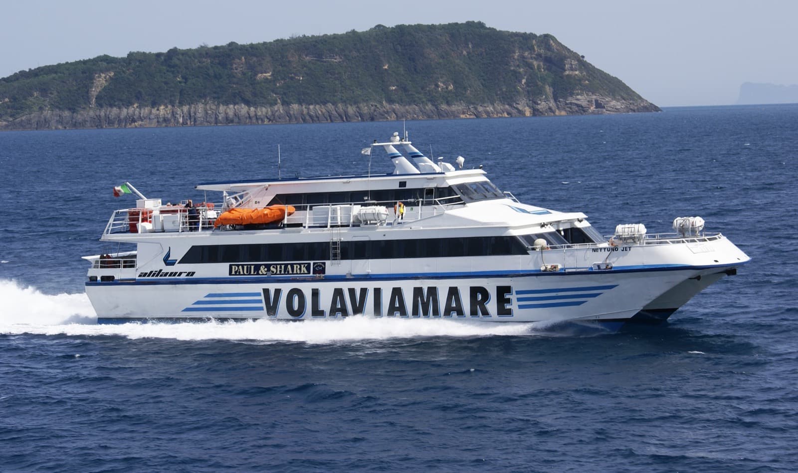 Hydrofoil — Napoli Beverello port