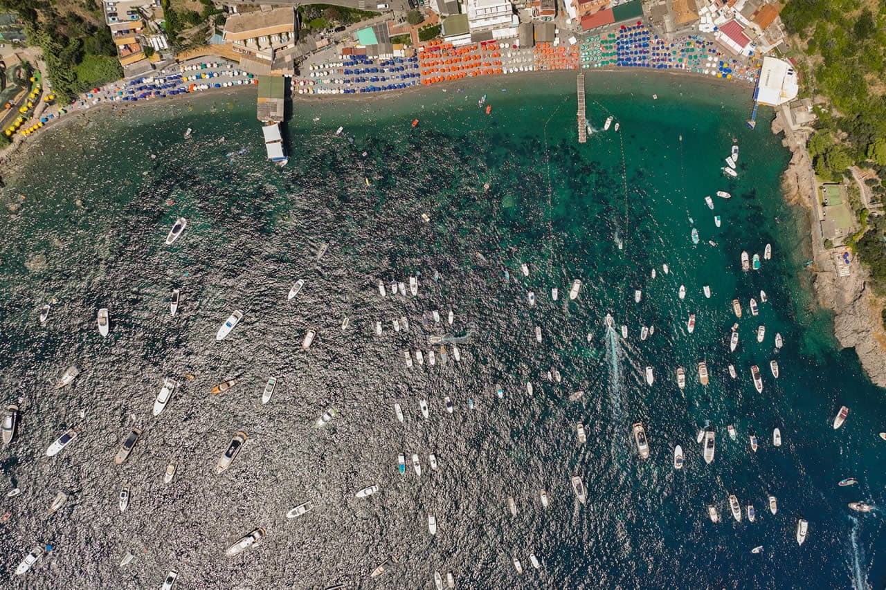Private chauffeur transfer from Marina del Cantone to Massa Lubrense