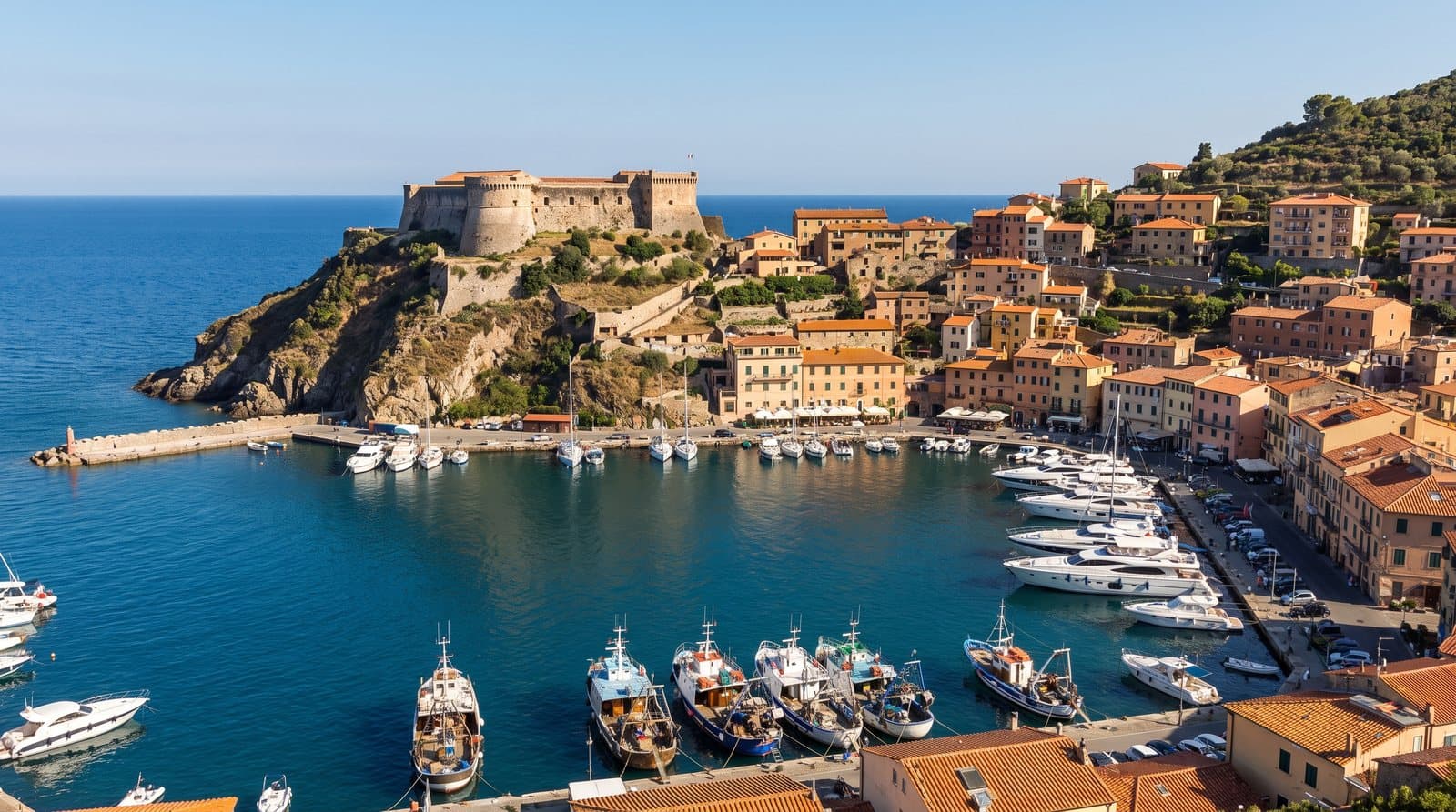 Private transfer Porto Santo Stefano (port pour l'île du Giglio)