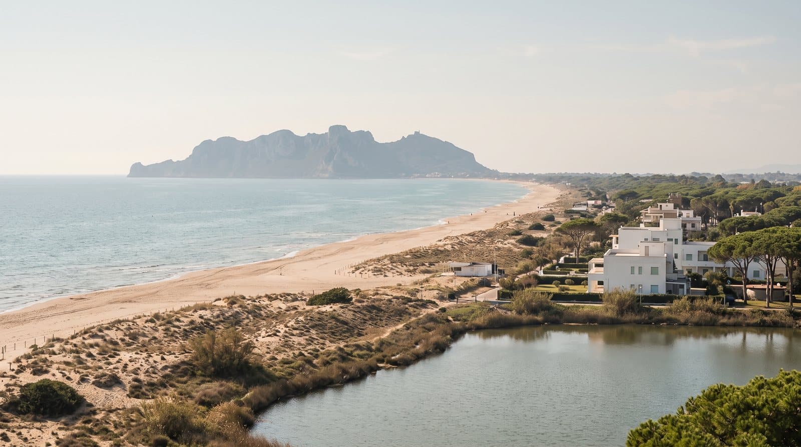 To: Sabaudia — Anzio → Sabaudia