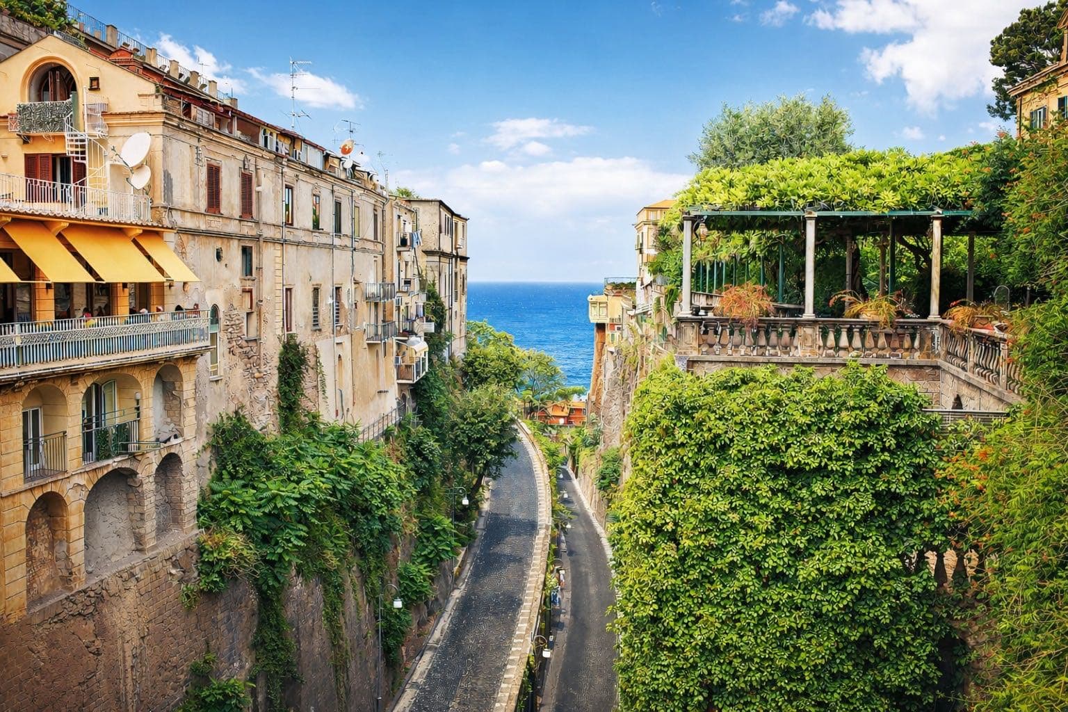 To: Sorrento — Marciano (Massa Lubrense) → Sorrento