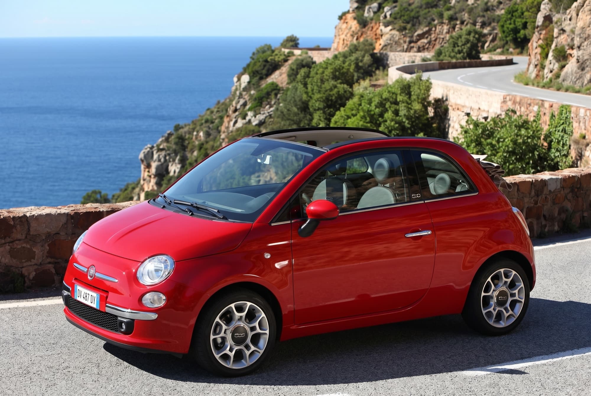 Photo of Fiat 500 Cabrio Rossa - , photo 1