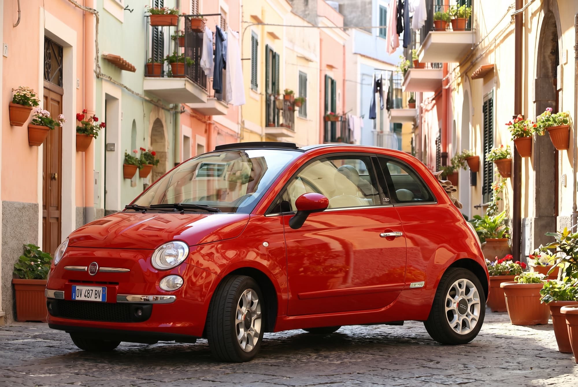 Photo of Fiat 500 Cabrio Rossa - , photo 5