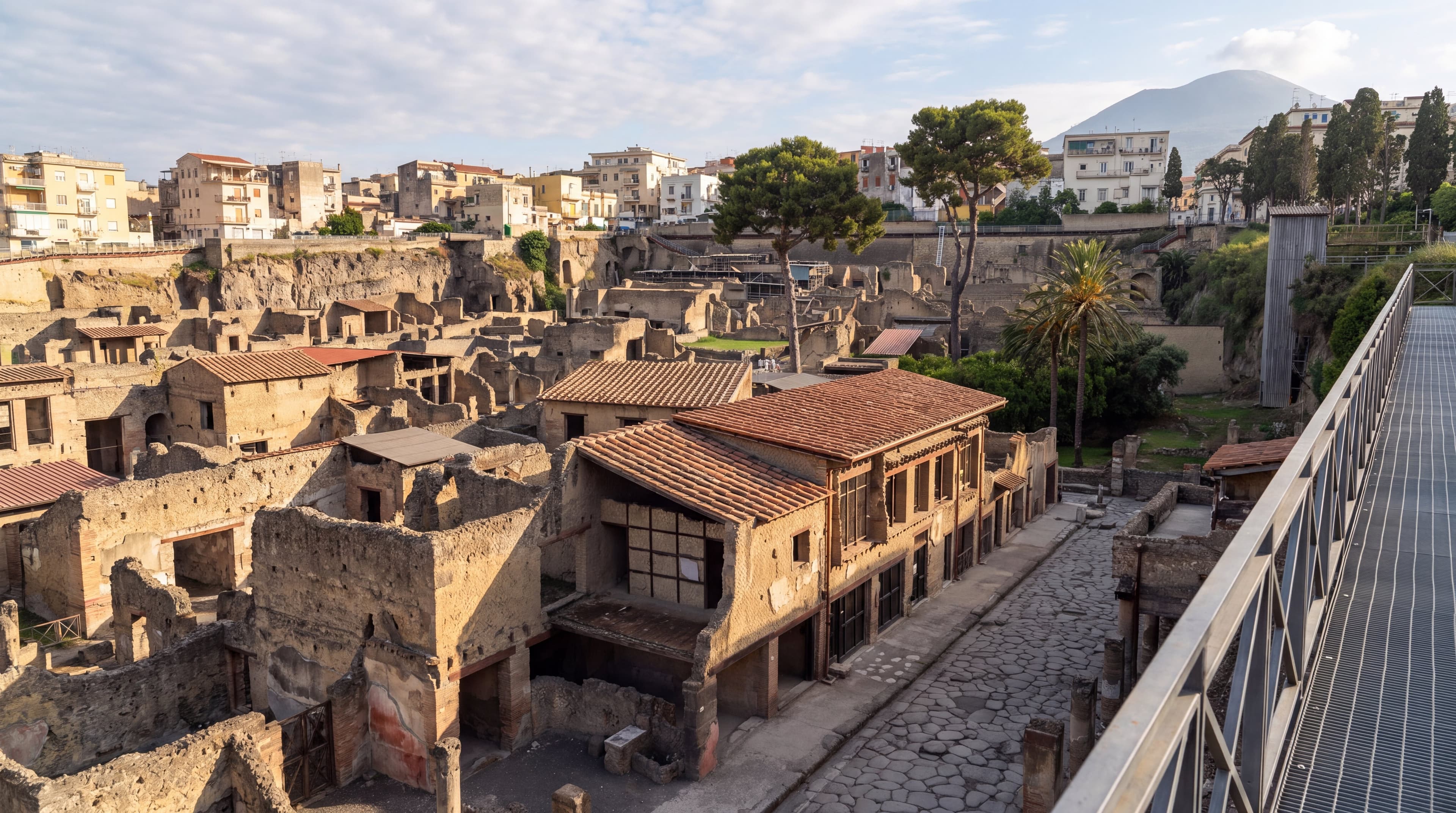 Scavi di Ercolano con autista privato da Napoli