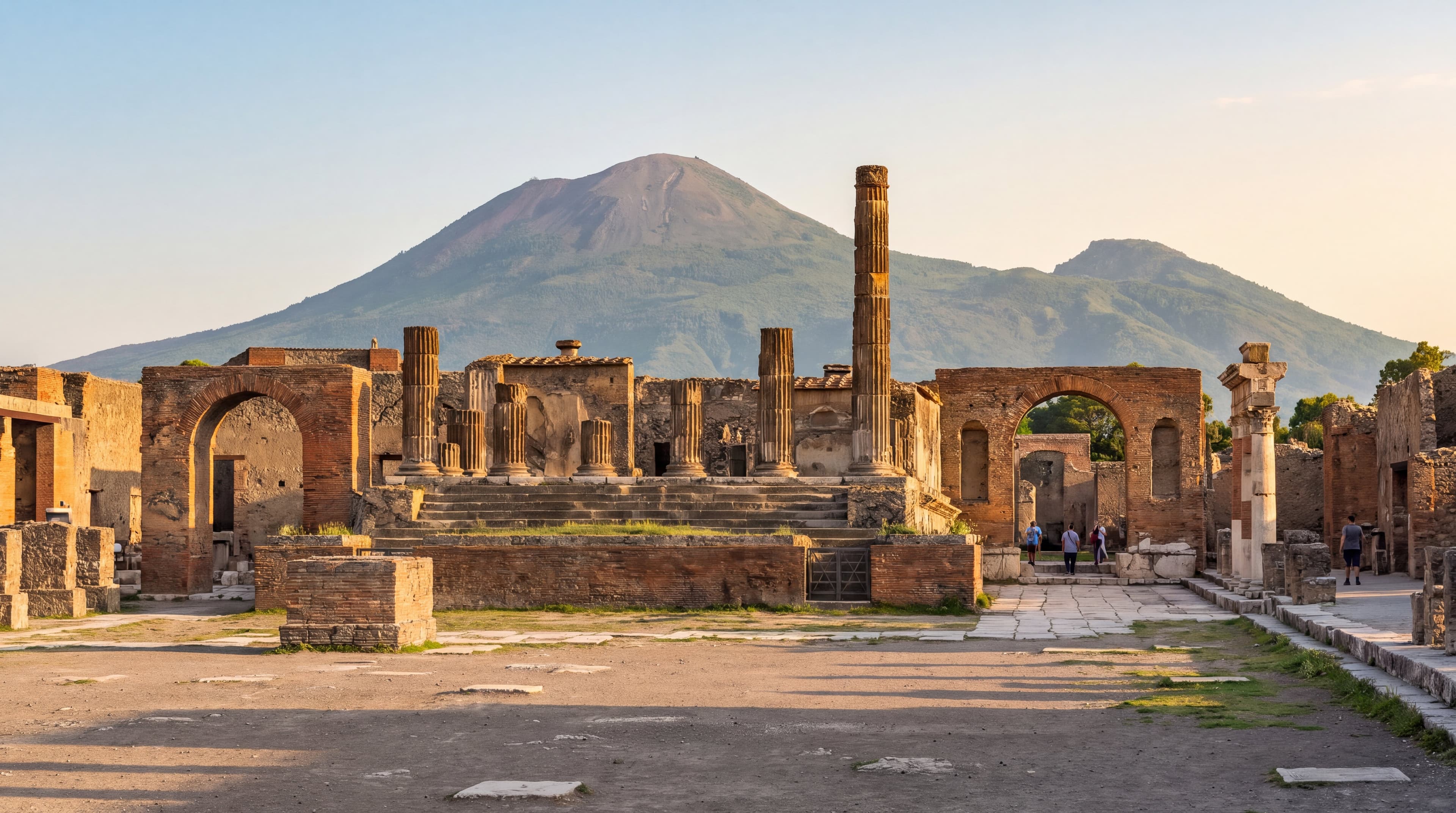 Pompeji, Mittagessen im Weinkeller und Ausritt — photo 1