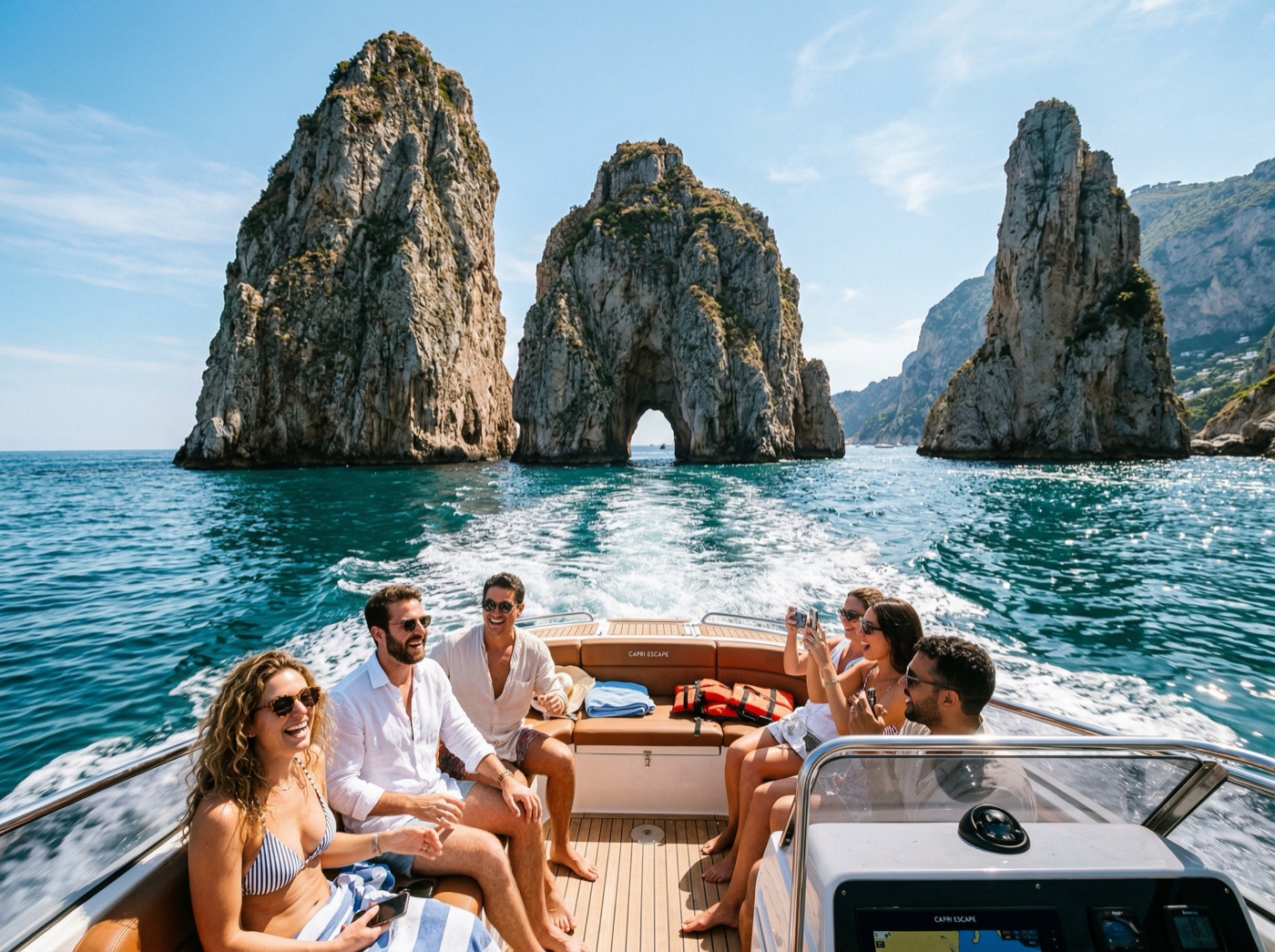 Sunset cruise along the Amalfi Coast with Prosecco