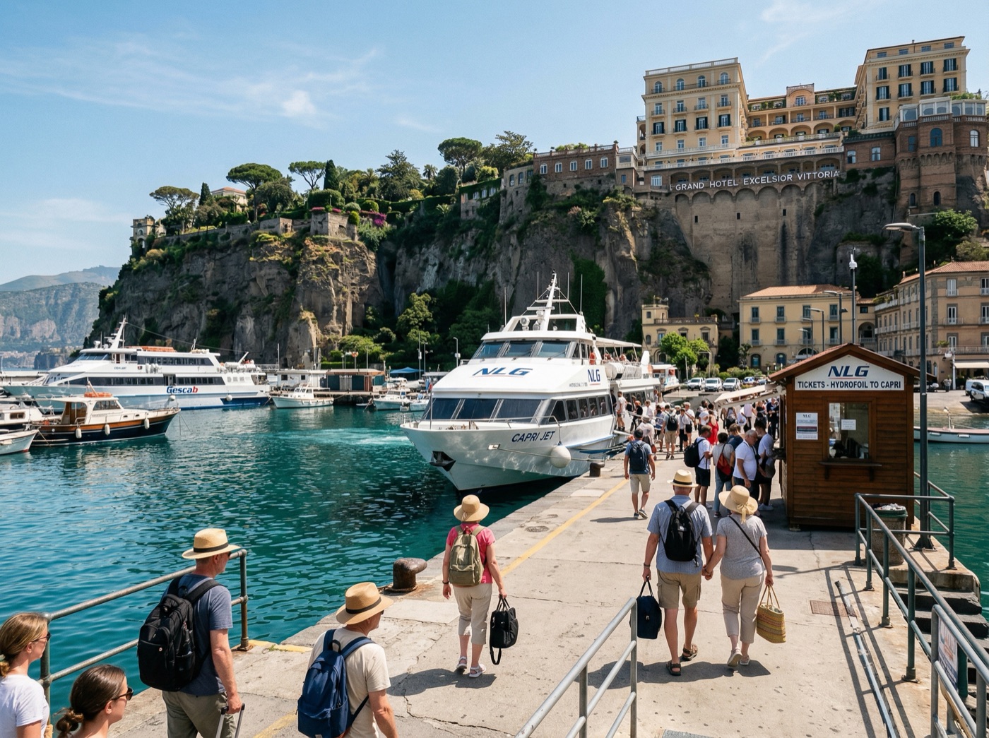 How to Get from Sorrento to Capri